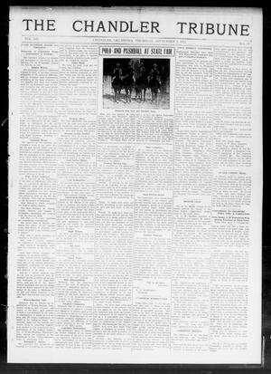 Primary view of object titled 'The Chandler Tribune (Chandler, Okla.), Vol. 12, No. 27, Ed. 1 Thursday, September 5, 1912'.