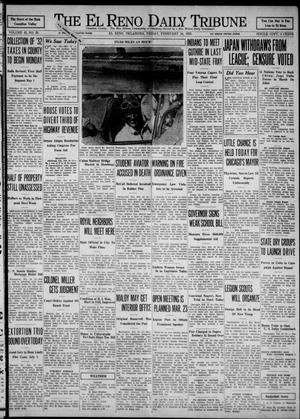 Primary view of object titled 'The El Reno Daily Tribune (El Reno, Okla.), Vol. 42, No. 20, Ed. 1 Friday, February 24, 1933'.