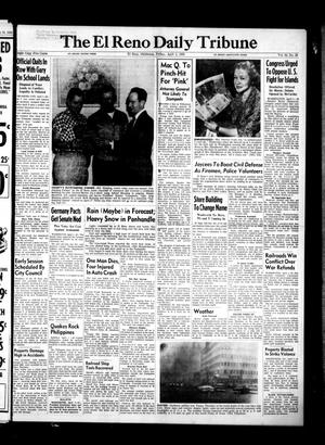 Primary view of object titled 'The El Reno Daily Tribune (El Reno, Okla.), Vol. 64, No. 28, Ed. 1 Friday, April 1, 1955'.