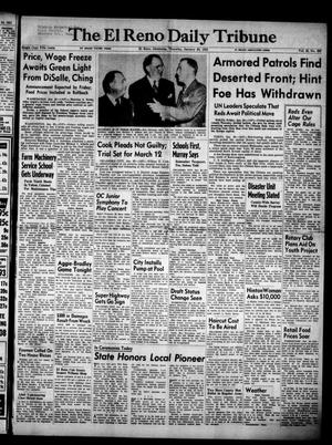 Primary view of object titled 'The El Reno Daily Tribune (El Reno, Okla.), Vol. 59, No. 282, Ed. 1 Thursday, January 25, 1951'.
