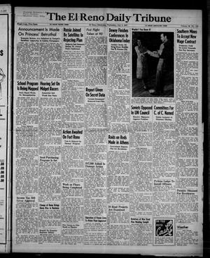 Primary view of object titled 'The El Reno Daily Tribune (El Reno, Okla.), Vol. 56, No. 110, Ed. 1 Wednesday, July 9, 1947'.