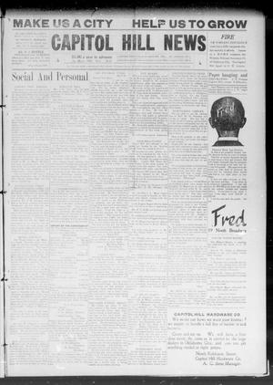 Primary view of object titled 'Capitol Hill News (Capitol Hill, Okla.), Vol. 4, No. 33, Ed. 1 Saturday, May 8, 1909'.