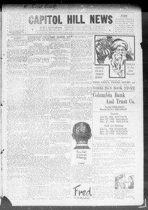 Primary view of object titled 'Capitol Hill News (Capitol Hill, Okla.), Vol. 4, No. 14, Ed. 1 Saturday, December 19, 1908'.
