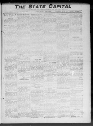 Primary view of object titled 'The State Capital (Capitol Hill, Okla.), Vol. 7, No. 10, Ed. 1 Saturday, November 25, 1911'.