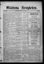 Thumbnail image of item number 1 in: 'Oklahoma Neuigkeiten. (Perry, Okla.), Vol. 13, No. 51, Ed. 1 Thursday, April 15, 1915'.