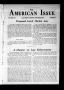 Thumbnail image of item number 3 in: 'The American Issue (Oklahoma City, Okla.), Vol. 7, No. 9, Ed. 1 Friday, September 1, 1911'.