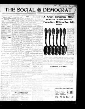 Primary view of object titled 'The Social Democrat. (Oklahoma City, Okla.), Vol. 2, No. 88, Ed. 1 Saturday, December 13, 1913'.