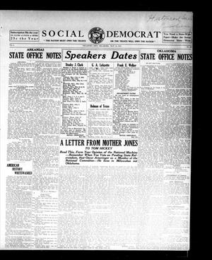 Social Democrat (Oklahoma City, Okla.), Vol. 1, No. 62, Ed. 1 Wednesday, May 14, 1913