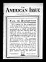 Thumbnail image of item number 1 in: 'The American Issue (Oklahoma City, Okla.), Vol. 7, No. 10, Ed. 1 Sunday, October 1, 1911'.