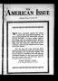 Newspaper: The American Issue (Oklahoma City, Okla.), Vol. 11, No. 11, Ed. 1 Mon…