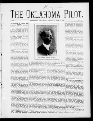 The Oklahoma Pilot. (Hennessey, Okla.), Vol. 1, No. 2, Ed. 1 Thursday, June 30, 1904