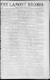 Newspaper: The Lamont Record. (Lamont, Okla.), Vol. 5, No. 21, Ed. 1 Thursday, S…