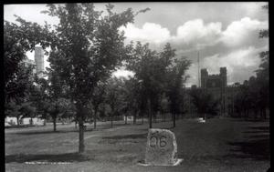 Primary view of object titled 'North Oval at the University of Oklahoma in Norman, Oklahoma'.