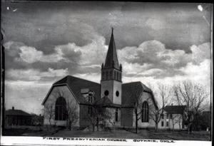 Primary view of object titled 'First Presbyterian Church in Guthrie, Oklahoma'.