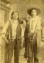 Photograph: Six Bits and Tom Smith, Shawnee Indians