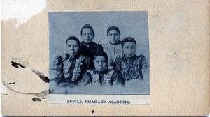 Primary view of object titled 'Pupils at Emahaka Academy'.