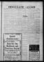 Thumbnail image of item number 1 in: 'Democratic Leader (Tahlequah, Okla.), Vol. 1, No. 15, Ed. 1 Thursday, September 1, 1921'.