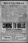 Thumbnail image of item number 1 in: 'Hollis Post-Herald. And Harmon County Tribune (Hollis, Okla.), Vol. 21, No. 1, Ed. 2 Thursday, November 15, 1923'.