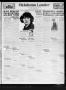 Thumbnail image of item number 1 in: 'Oklahoma Leader (Oklahoma City, Okla.), Vol. 3, No. 29, Ed. 1 Monday, September 18, 1922'.