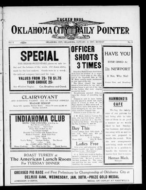Oklahoma City Daily Pointer (Oklahoma City, Okla.), Vol. 2, No. 9, Ed. 1 Monday, January 28, 1907