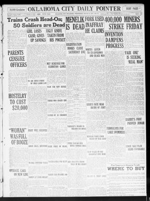 Oklahoma City Daily Pointer (Oklahoma City, Okla.), Vol. 5, No. 62, Ed. 1 Wednesday, March 30, 1910
