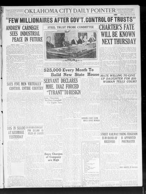 Primary view of object titled 'Oklahoma City Daily Pointer (Oklahoma City, Okla.), Vol. 6, No. 138, Ed. 1 Sunday, June 4, 1911'.