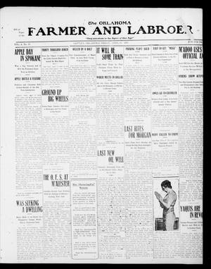 Primary view of object titled 'The Oklahoma Farmer and Laborer (Sapulpa, Okla.), Vol. 4, No. 53, Ed. 1 Friday, April 11, 1913'.