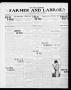 Thumbnail image of item number 1 in: 'The Oklahoma Farmer and Laborer (Sapulpa, Okla.), Vol. 4, No. 53, Ed. 1 Friday, April 11, 1913'.