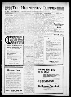 The Hennessey Clipper (Hennessey, Okla.), Vol. 32, No. 52, Ed. 1 Wednesday, June 1, 1921