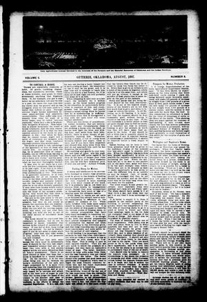 Home, Field and Forum (Guthrie, Okla.), Vol. 5, No. 8, Ed. 1 Sunday, August 1, 1897