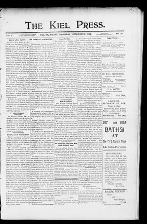The Kiel Press. (Kiel, Okla.), Vol. 5, No. 32, Ed. 1 Thursday, December 11, 1902