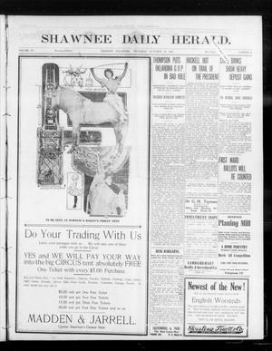 Shawnee Daily Herald. (Shawnee, Okla.), Vol. 14, No. 48, Ed. 1 Thursday, October 15, 1908
