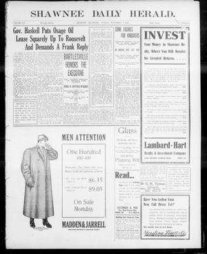 Shawnee Daily Herald. (Shawnee, Okla.), Vol. 14, No. 63, Ed. 1 Sunday, November 1, 1908