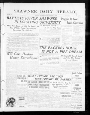 Shawnee Daily Herald. (Shawnee, Okla.), Vol. 14, No. 147, Ed. 1 Sunday, February 7, 1909
