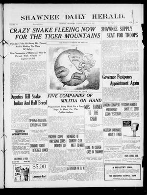 Shawnee Daily Herald. (Shawnee, Okla.), Vol. 14, No. 190, Ed. 1 Tuesday, March 30, 1909