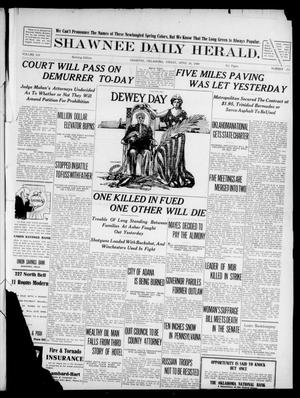 Shawnee Daily Herald. (Shawnee, Okla.), Vol. 14, No. 217, Ed. 1 Friday, April 30, 1909