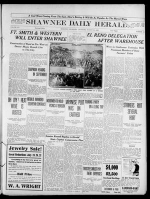 Shawnee Daily Herald. (Shawnee, Okla.), Vol. 14, No. 34, Ed. 1 Thursday, August 19, 1909
