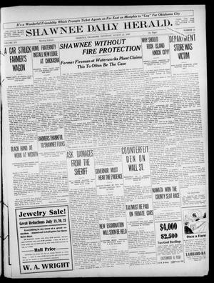 Shawnee Daily Herald. (Shawnee, Okla.), Vol. 14, No. 36, Ed. 1 Saturday, August 21, 1909