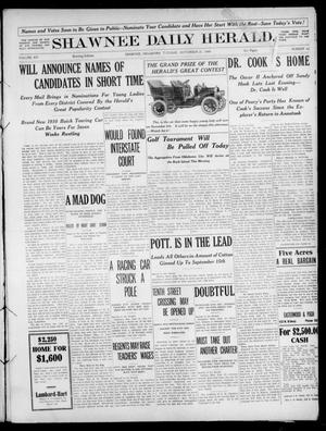 Shawnee Daily Herald. (Shawnee, Okla.), Vol. 14, No. 62, Ed. 1 Tuesday, September 21, 1909