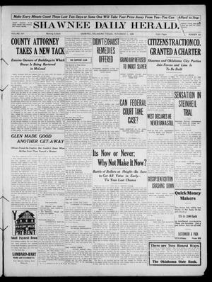 Shawnee Daily Herald. (Shawnee, Okla.), Vol. 14, No. 101, Ed. 1 Friday, November 5, 1909