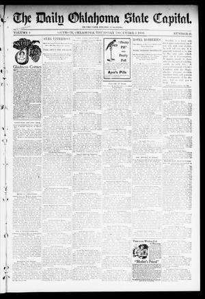 The Daily Oklahoma State Capital. (Guthrie, Okla.), Vol. 9, No. 28, Ed. 1 Thursday, December 3, 1896