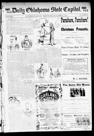 The Daily Oklahoma State Capital. (Guthrie, Okla.), Vol. 9, No. 39, Ed. 2 Wednesday, December 16, 1896