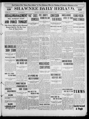 Shawnee Daily Herald. (Shawnee, Okla.), Vol. 14, No. 163, Ed. 1 Sunday, January 16, 1910