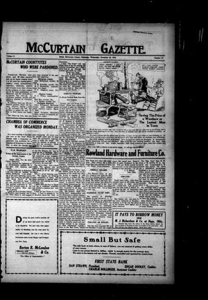 McCurtain Gazette. (Idabel, Okla.), Vol. 13, No. 87, Ed. 1 Wednesday, December 25, 1918