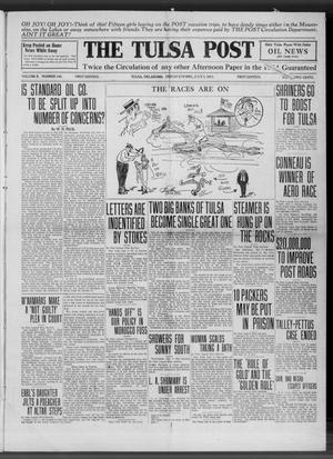 Primary view of object titled 'The Tulsa Post (Tulsa, Okla.), Vol. 2, No. 142, Ed. 1 Friday, July 7, 1911'.