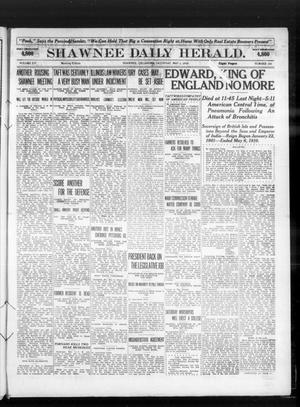 Shawnee Daily Herald. (Shawnee, Okla.), Vol. 14, No. 258, Ed. 1 Saturday, May 7, 1910