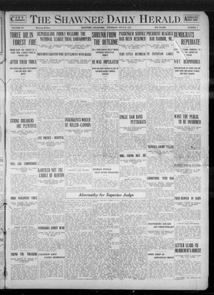 The Shawnee Daily Herald. (Shawnee, Okla.), Vol. 15, No. 8, Ed. 1 Thursday, July 21, 1910
