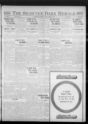The Shawnee Daily Herald. (Shawnee, Okla.), Vol. 15, No. 33, Ed. 1 Friday, August 19, 1910
