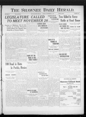 The Shawnee Daily Herald. (Shawnee, Okla.), Vol. 15, No. 104, Ed. 1 Sunday, November 20, 1910
