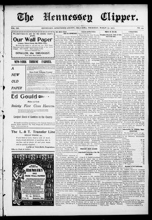 The Hennessey Clipper. (Hennessey, Okla.), Vol. 12, No. 44, Ed. 1 Thursday, March 27, 1902